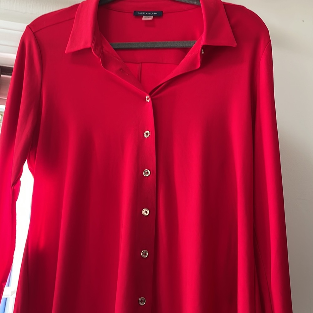 Tommy Hilfiger Red Top Large